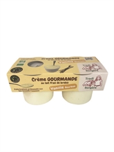 Crème gourmande brebis bio vanille